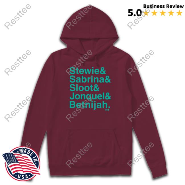 Breakingt New York Stewie & Sabrina & Sloot & Jonquel & Betnijah T Shirt Breakingt New York Stewie & Sabrina & Sloot & Jonquel & Betnijah T Shirt