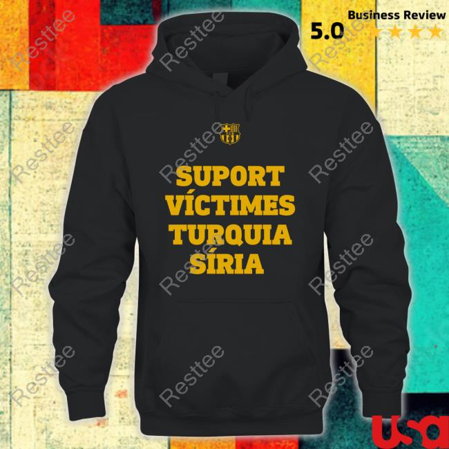 Suport Víctimes Turquia Síria Tee Shirt Fc Barcelona Mes Que Un Club Suport Víctimes Turquia Síria Tee Shirt Fc Barcelona Mes Que Un Club