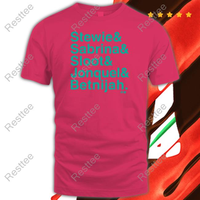 Breakingt New York Stewie & Sabrina & Sloot & Jonquel & Betnijah T Shirt Breakingt New York Stewie & Sabrina & Sloot & Jonquel & Betnijah T Shirt