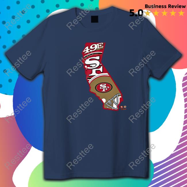 Official San Francisco 49ers New Era Gameday State T-Shirt Official San Francisco 49ers New Era Gameday State T-Shirt