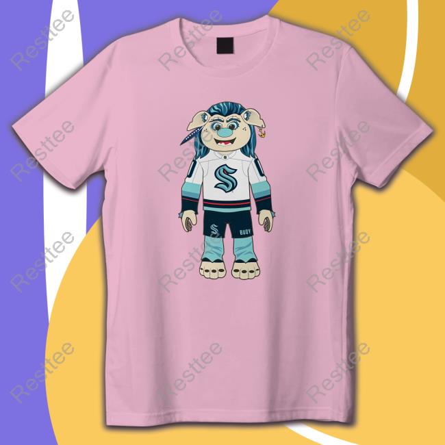 Official Nhl Seattle Kraken Fanatics Mascot Buoy T-Shirt - Sgatee