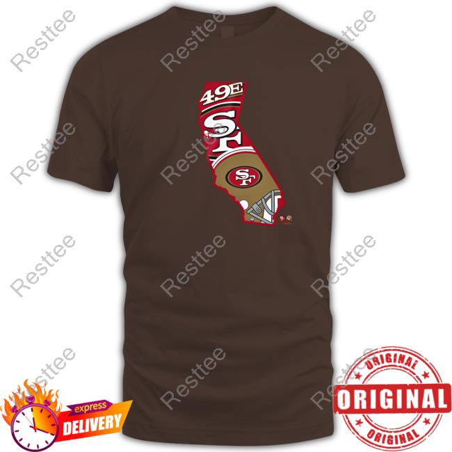 Official San Francisco 49ers New Era Gameday State T-Shirt Official San Francisco 49ers New Era Gameday State T-Shirt