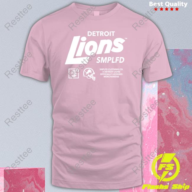 Official detroit lions smplfd colton pouncy T-shirt,tank top, v-neck for  men and women