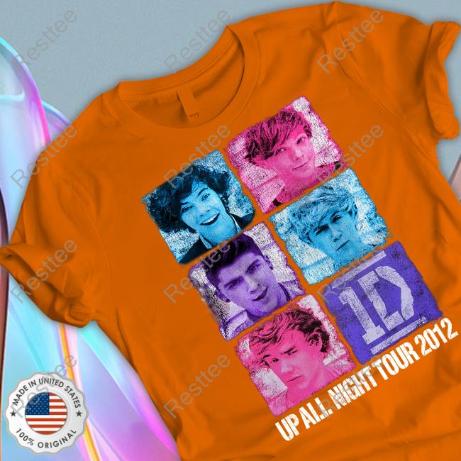 one direction up all night shirt