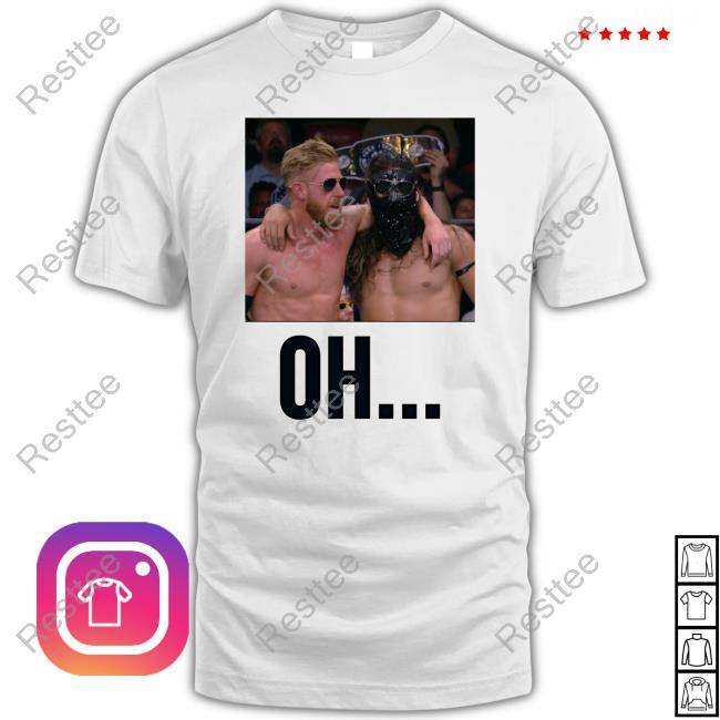 Official Roderick Strong And Adam Cole Oh Tee Shirt Official Roderick Strong And Adam Cole Oh Tee Shirt