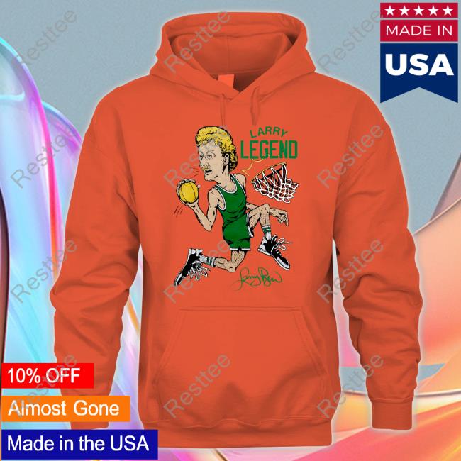 Larry Legend Layup Tee Shirt Larry Legend Layup Tee Shirt