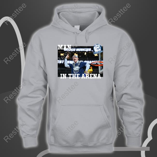 Tyrese Martin Dan Hurley Man In The Arena Huskies Sweatshirt Atlanta Hawks Tyrese Martin Dan Hurley Man In The Arena Huskies Sweatshirt Atlanta Hawks