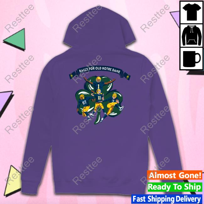 Notre dame rally discount sweatshirt