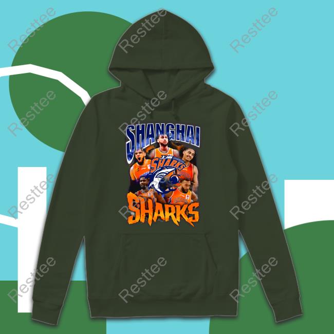 Official Lexcheeseburgers Shanghai Sharks T-Shirt Official Lexcheeseburgers Shanghai Sharks T-Shirt