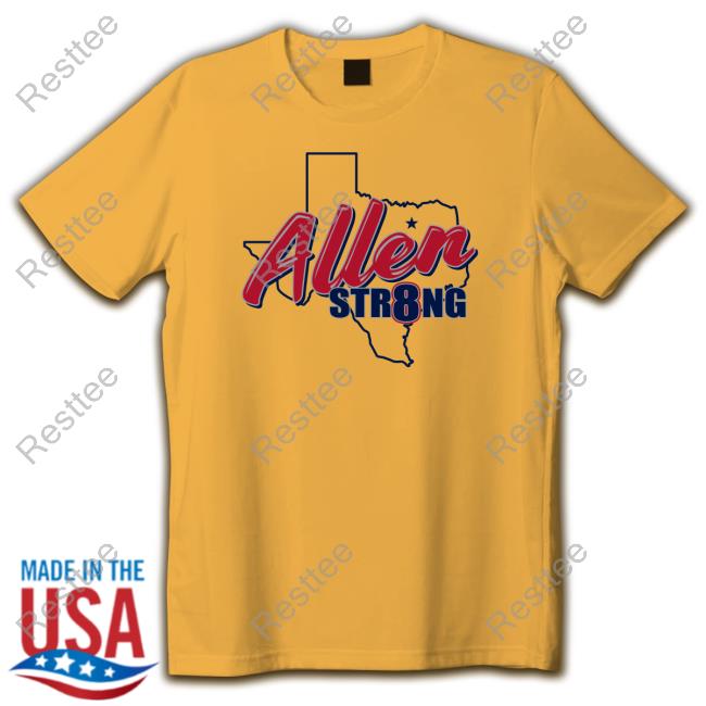 Official Home Team Prints Allen Strong Tee Shirt Official Home Team Prints Allen Strong Tee Shirt