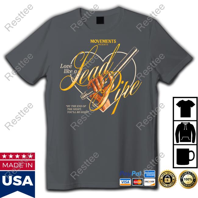 Official Lead Pipe Heart Shirts Official Lead Pipe Heart Shirts