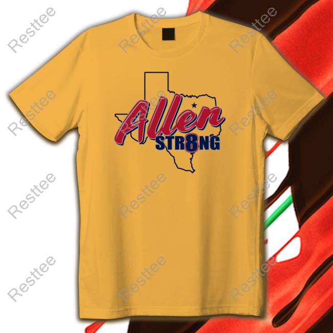 Official Home Team Prints Allen Strong Tee Shirt Official Home Team Prints Allen Strong Tee Shirt