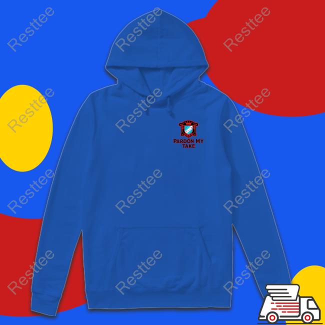 Barstool Sports Store Pardon My Take Cres T-Shirt Barstool Sports Store Pardon My Take Cres T-Shirt