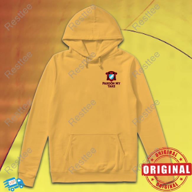 Barstool Sports Store Pardon My Take Cres T-Shirt Barstool Sports Store Pardon My Take Cres T-Shirt