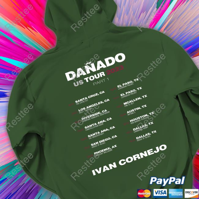 Ivan Cornejo Da ado Tour Crewneck Sweatshirt Resttee