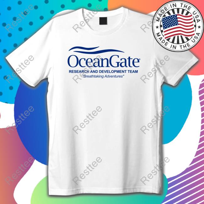 Official Oceangate Research And Development Team Tee Shirt Official Oceangate Research And Development Team Tee Shirt