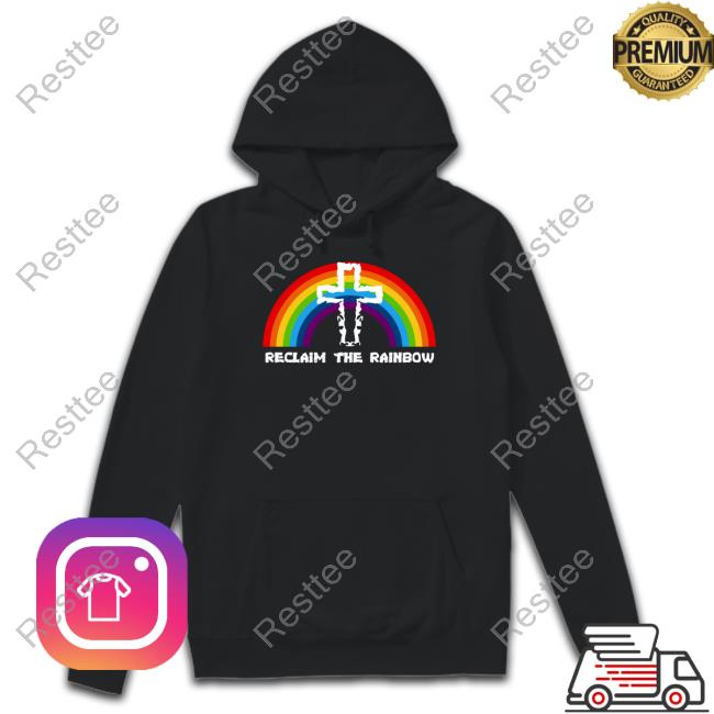 Official Reclaim The Rainbow Hoodie Official Reclaim The Rainbow Hoodie