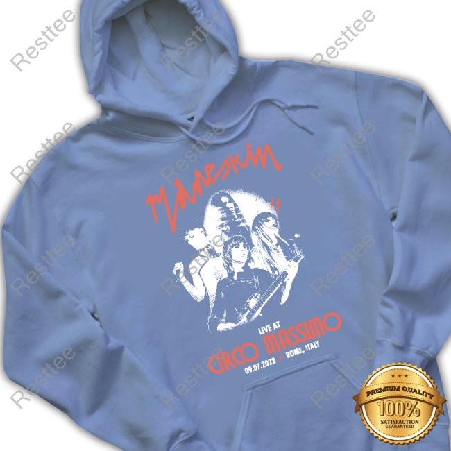 Official Maneskin Band Tour Circo Massimo 2022 graphic tees Official Maneskin Band Tour Circo Massimo 2022 graphic tees
