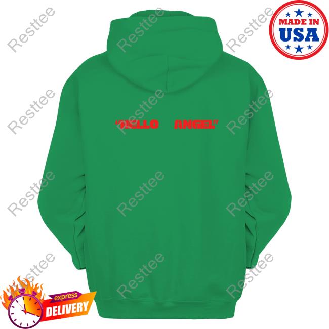 Hbo Original The Idol Hello Angel Hoodie Hbo Original The Idol Hello Angel Hoodie