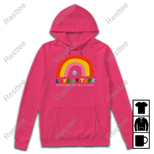 Harry styles outlet rainbow hoodie