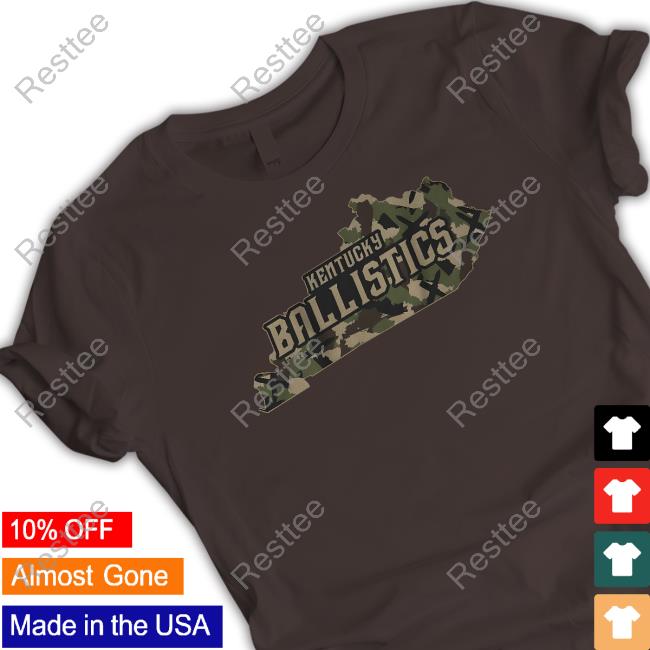 Kentucky Ballistics Kentucky State Camo T Shirt Kentucky Ballistics Kentucky State Camo T Shirt