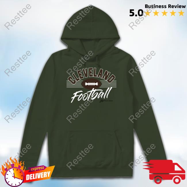 Official Gv art and design Cleveland bone Football T-shirt, hoodie