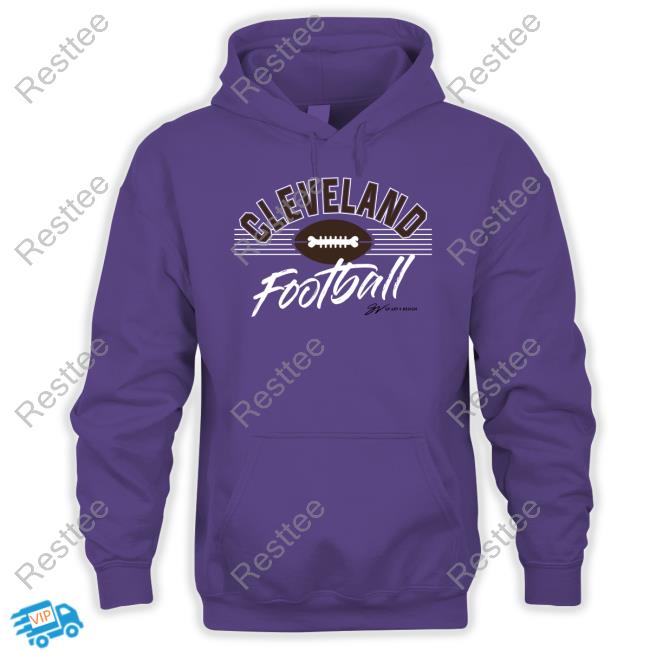 Official gv artwork Cleveland bone Football T-shirt, hoodie