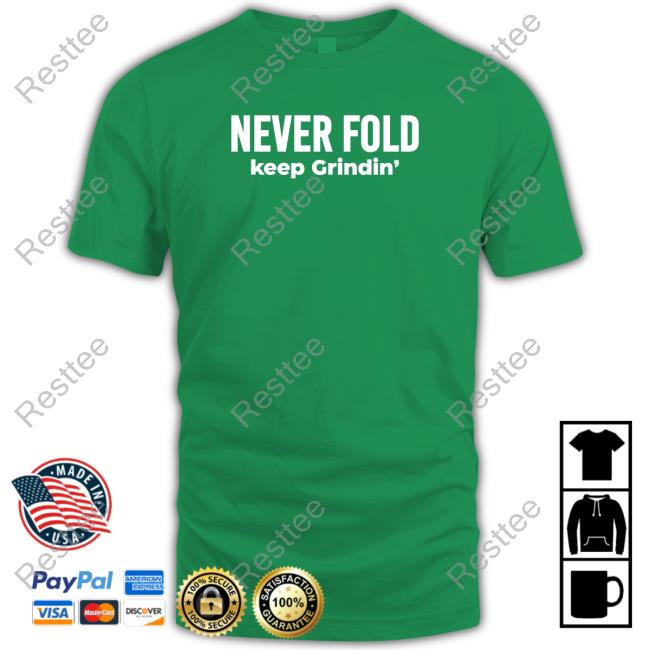 Miles Sanders Never Fold Keep Grindin' Shirt, hoodie, longsleeve,  sweatshirt, v-neck tee