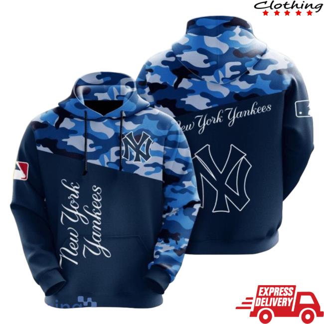 MLB 3D Shirt New York Yankees MLB Hoodie Yankees 3D Hoodie Size