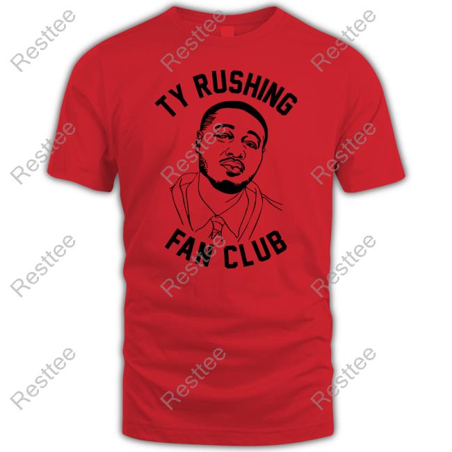 Official Courier Newsroom Merch Ty Rushing Fan Club Shirt
