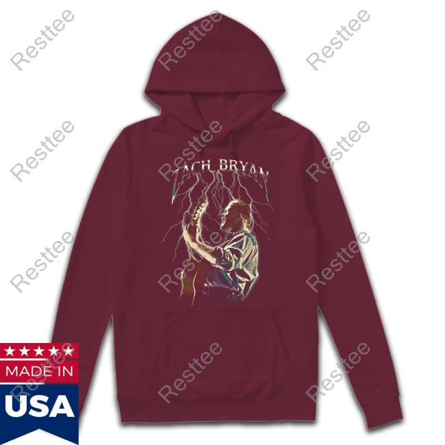 Zach Bryan Lightning Hoodie Zach Bryan Lightning Hoodie