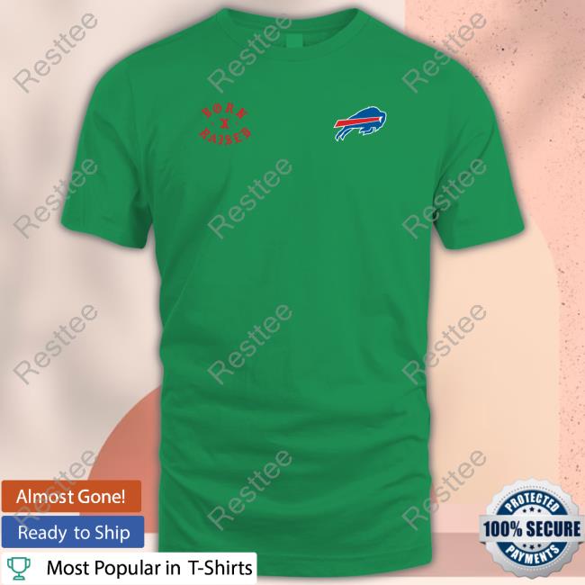 Official Fanatics Merch Buffalo Bills Born x Raised T-Shirt - Wiotee