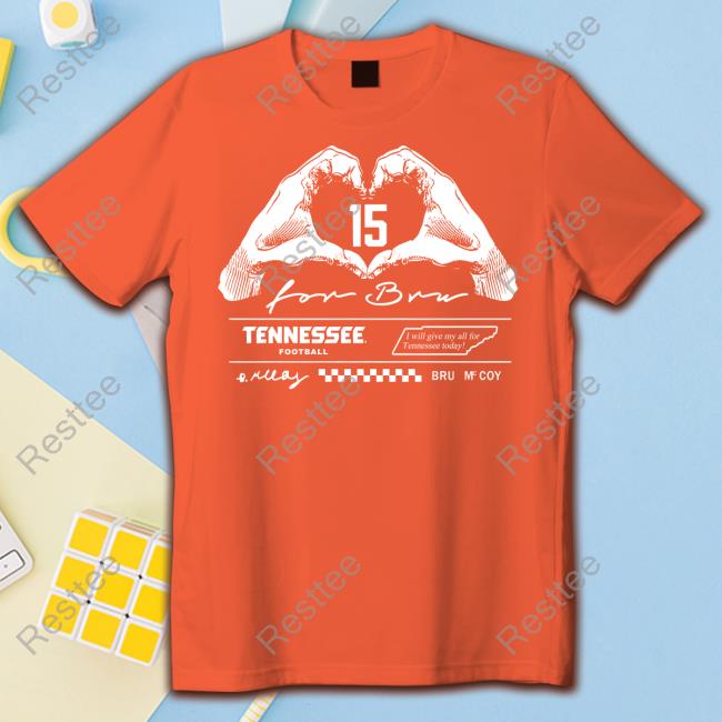 BreakingT Men's Tennessee Volunteers Tennessee Orange Bru McCoy T-Shirt, XL