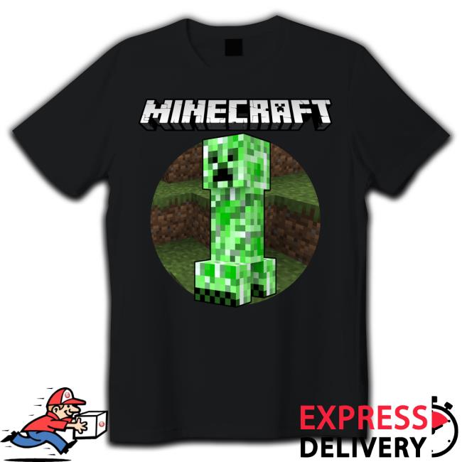 Shirts & Tops, Minecraft Creeper Hoodie Full Zip Up Hoodie Sweatshirt