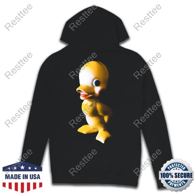 Official Closed Casket Activities Merch Fleshwater Not Here Duck T-Shirt Official Closed Casket Activities Merch Fleshwater Not Here Duck T-Shirt