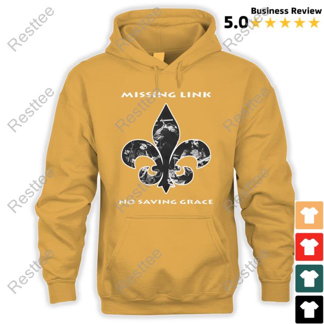Brass City Merch Missing Link No Saving Grace Hoodie Brass City Merch Missing Link No Saving Grace Hoodie