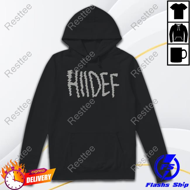 Hii Def Shop Forest Green 3M Reflective Electric Logo Shirt Hii Def Shop Forest Green 3M Reflective Electric Logo Shirt