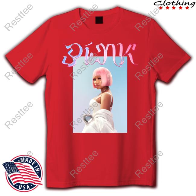 Official Nicki Minaj Merch Pink Friday 2 Spotify Shirt Official Nicki Minaj Merch Pink Friday 2 Spotify Shirt