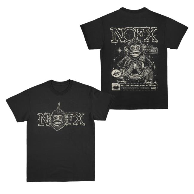 Nofx Merch Chimp Long Sleeve Tee Resttee