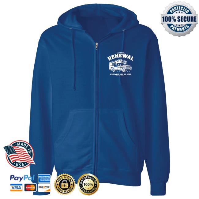 Official Billy Strings Merch Store Renewal 2023 Zip Up Hoodie Official Billy Strings Merch Store Renewal 2023 Zip Up Hoodie