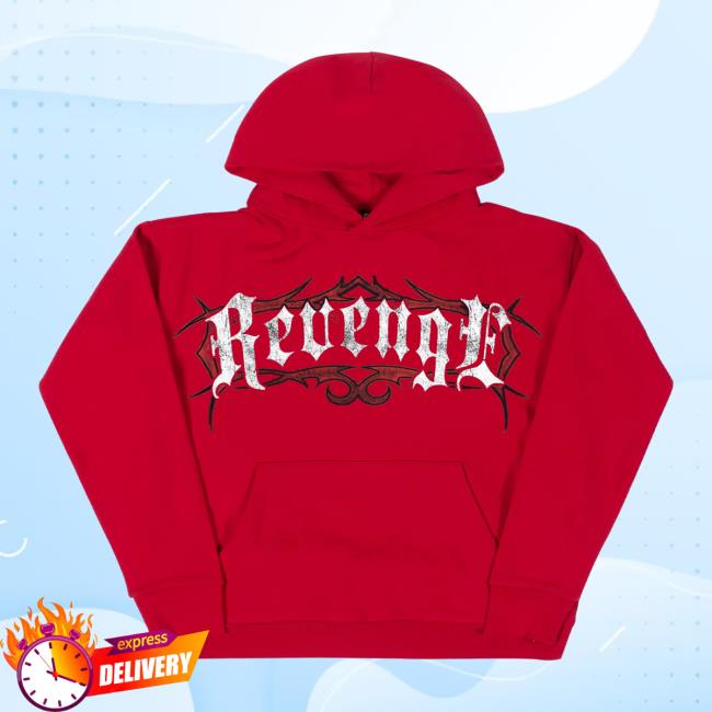 Revenge Heart Wing Hooded Sweatshirt Revenge Heart Wing Hooded Sweatshirt