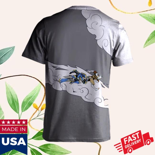 Official Warframe Merch Volt & Gauss Crewneck Sweatshirt Official Warframe Merch Volt & Gauss Crewneck Sweatshirt