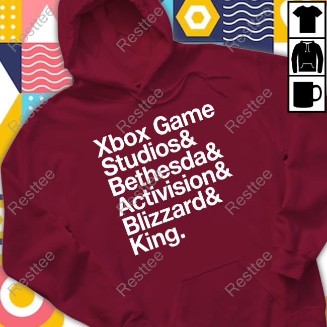 Official Aaron Greenberg Xbox Game Studios & Bethesda & Activision & Blizzard & King T-Shirt Official Aaron Greenberg Xbox Game Studios & Bethesda & Activision & Blizzard & King T-Shirt