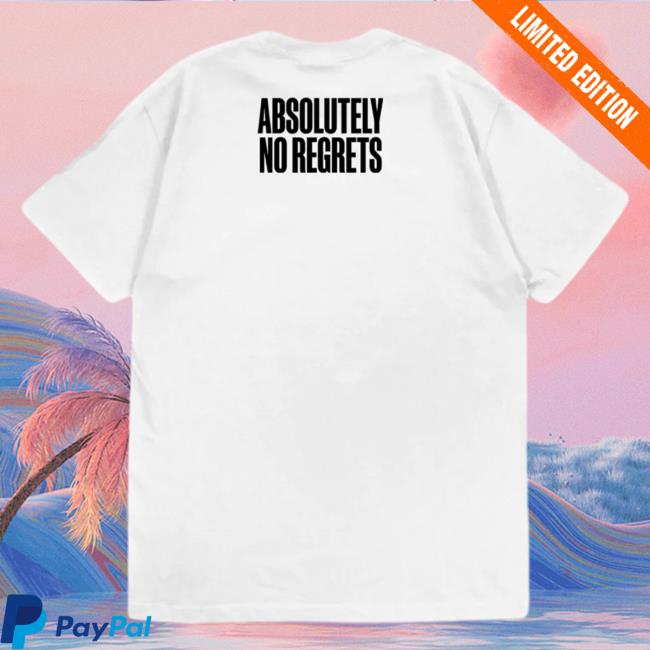 Madonna Merch Absolutely No Regrets White Shirt 2023 Madonna Merch Absolutely No Regrets White Shirt 2023