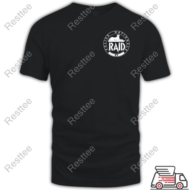 Raid French Police Logo Tee