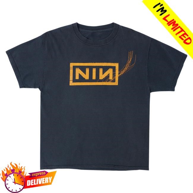 Official Interscope Records Nine Inch Nails Merch Store Nine Inch Nails Vintage Tour Pull Over Hoodie Nin