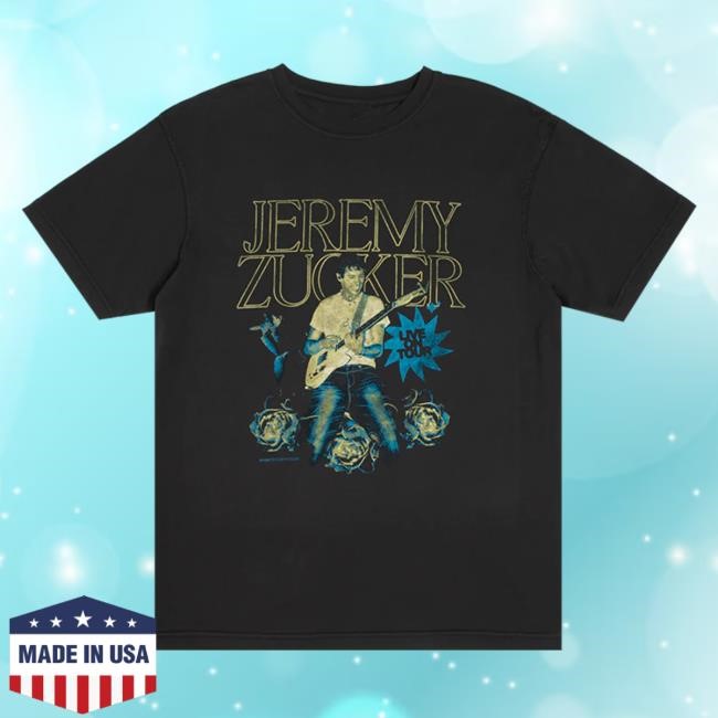 Official Jeremy Zucker Merch Store Live On Tour Shirt - Jeremy Zucker