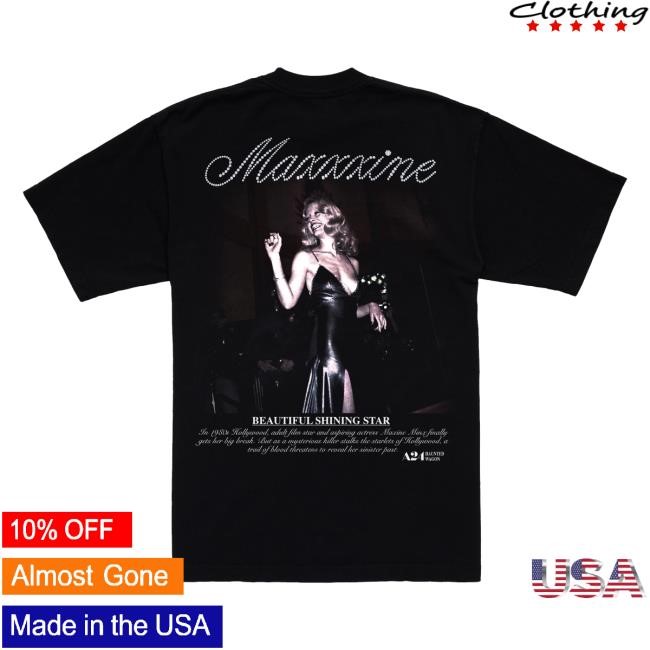 A24 Shop Merch Online Ceramics x MaXXXine Walk of Fame Hot Shirt A24 Shop Merch Online Ceramics x MaXXXine Walk of Fame Hot Shirt