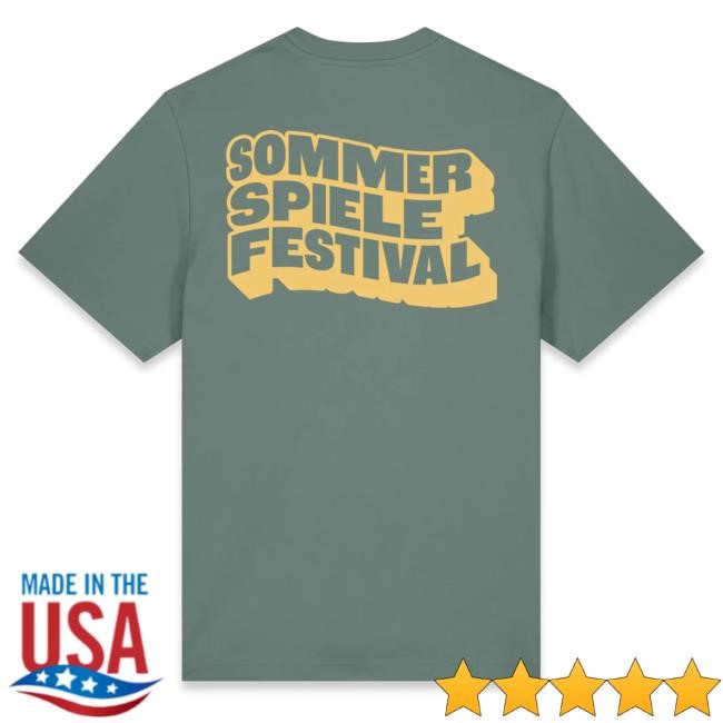 Gronkh Merch Sommer Spiele Festival - 2024 Tee Grnk Shop Gronkh Merch Sommer Spiele Festival - 2024 Tee Grnk Shop
