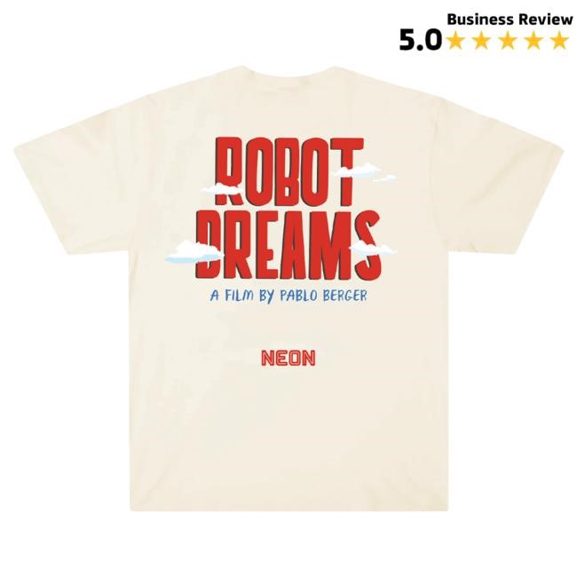 Officia Neon Rated Merch ROBOT DREAMS of The Beach Tshirt NeonRated Officia Neon Rated Merch ROBOT DREAMS of The Beach Tshirt NeonRated